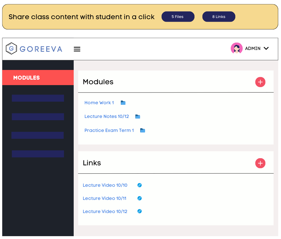 Modules and Links